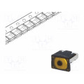 EVPAVAA1A; Microswitch TACT; SPST; Pos: 2; 0.02A/15VDC; SMT; none; 1.6N; round; PANASONIC
