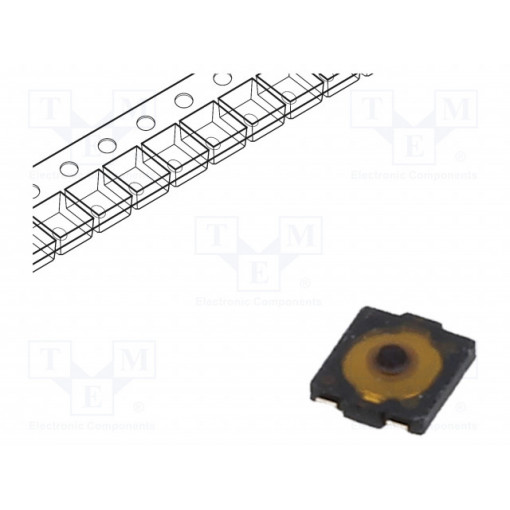 EVPAYF1BA; Microswitch TACT; SPST; Pos: 2; 0.02A/15VDC; SMT; none; 1.6N; 0.7mm; PANASONIC