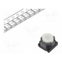 EVQP1D05M; Microswitch TACT; SPST; Pos: 2; 0.02A/15VDC; SMT; none; 6.1x6x3.5mm; PANASONIC