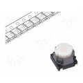 EVQP1Y05M; Microswitch TACT; SPST; Pos: 2; 0.02A/15VDC; SMT; none; 6.1x6x3.5mm; PANASONIC