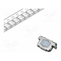 EVQP46B3M; Microswitch TACT; SPST; Pos: 2; 0.02A/12VDC; SMT; 6x3.5x3.5mm; PANASONIC