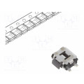 EVQP7A01P; Microswitch TACT; SPST; Pos: 2; 0.05A/12VDC; SMT; 2.2N; 1.35mm; PANASONIC