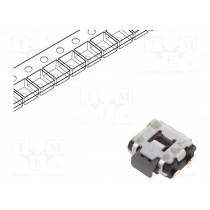 EVQP7B01P; Microswitch TACT; SPST; Pos: 2; 0.05A/12VDC; SMT; 2.2N; 1.35mm; PANASONIC