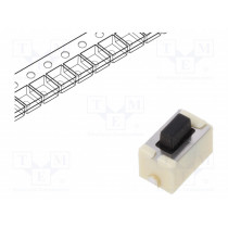 EVQPE105K; Microswitch TACT; SPST; Pos: 2; 0.05A/12VDC; 6x3.5x3.5mm; 5mm; PANASONIC