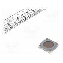 EVQPLBA08; Microswitch TACT; SPST; Pos: 2; 0.02A/15VDC; SMT; none; 1N; 0.8mm; PANASONIC