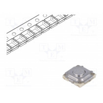 EVQPLHA15; Microswitch TACT; SPST; Pos: 2; 0.02A/15VDC; SMT; none; 1.6N; 1.5mm; PANASONIC