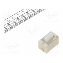 EVQPNF05M; Microswitch TACT; SPST; Pos: 2; 0.05A/12VDC; SMT; none; 1.6N; 5mm; PANASONIC