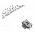 EVQPUC02K; Microswitch TACT; SPST; Pos: 2; 0.05A/12VDC; SMT; none; 2.2N; 1.65mm; PANASONIC