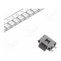 EVQPUL02K; Microswitch TACT; SPST; Pos: 2; 0.05A/12VDC; SMT; none; 1.6N; 1.65mm; PANASONIC