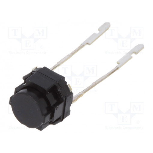 EVQPVG05K; Microswitch TACT; SPST; Pos: 2; 0.05A/12VDC; SMT; none; 2N; 5mm; PANASONIC