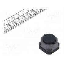 EVQQ1E06K; Microswitch TACT; SPST; Pos: 2; 0.05A/12VDC; SMT; none; 5N; 6.5mm; PANASONIC