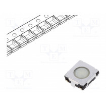 EVQQ2201W; Microswitch TACT; SPST; Pos: 2; 0.02A/15VDC; SMT; none; 3.5N; 2mm; PANASONIC