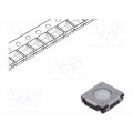 EVQQ2B01W; Microswitch TACT; SPST; Pos: 2; 0.02A/15VDC; SMT; none; 0.5N; 2mm; PANASONIC