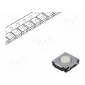 EVQQ2B02W; Microswitch TACT; SPST; Pos: 2; 0.02A/15VDC; SMT; none; 0.5N; 2.5mm; PANASONIC