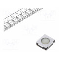 EVQQ2D01W; Microswitch TACT; SPST; Pos: 2; 0.02A/15VDC; SMT; none; 0.5N; 2mm; PANASONIC