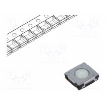 EVQQ2F01W; Microswitch TACT; SPST; Pos: 2; 0.02A/15VDC; SMT; none; 1N; 2mm; PANASONIC
