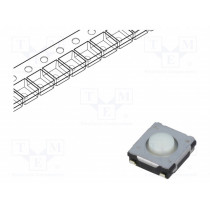 EVQQ2K02W; Microswitch TACT; SPST; Pos: 2; 0.02A/15VDC; SMT; none; 1.3N; 2.5mm; PANASONIC