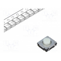 EVQQ2K03W; Microswitch TACT; SPST; Pos: 2; 0.02A/15VDC; SMT; none; 1.3N; 3.1mm; PANASONIC