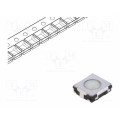 EVQQ2M01W; Microswitch TACT; SPST; Pos: 2; 0.02A/15VDC; SMT; none; 1.3N; 2mm; PANASONIC