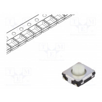 EVQQ2M03W; Microswitch TACT; SPST; Pos: 2; 0.02A/15VDC; SMT; none; 1.3N; 3.1mm; PANASONIC