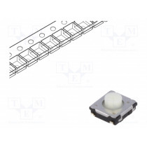 EVQQ2P03W; Microswitch TACT; SPST; Pos: 2; 0.02A/15VDC; SMT; none; 1.6N; 3.1mm; PANASONIC