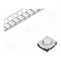 EVQQ2S03W; Microswitch TACT; SPST; Pos: 2; 0.02A/15VDC; SMT; none; 1.6N; 3.1mm; PANASONIC