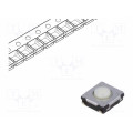 EVQQ2U02W; Microswitch TACT; SPST; Pos: 2; 0.02A/15VDC; SMT; none; 2.6N; 2.5mm; PANASONIC