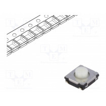 EVQQ2U03W; Microswitch TACT; SPST; Pos: 2; 0.02A/15VDC; SMT; none; 2.6N; 3.1mm; PANASONIC