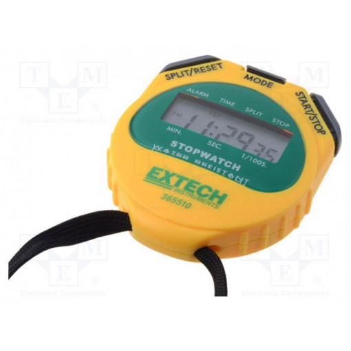 365510; Meter: stop watch; LCD; 57x70x15mm; 50g; EXTECH