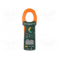 380926; AC/DC digital clamp meter; Øcable: 50mm; Sampling: 2x/s; 1÷99%; EXTECH