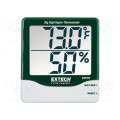 445703; Meter: thermo-hygrometer; -10÷60°C; Accur: ±1°C; 10÷99%RH; EXTECH 445703; Meter: thermo-hygrometer; -10÷60°C; Accur: ±1°C; 10÷99%RH; EXTECH