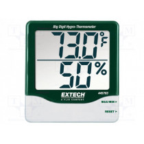 445703; Meter: thermo-hygrometer; -10÷60°C; Accur: ±1°C; 10÷99%RH; EXTECH 445703; Meter: thermo-hygrometer; -10÷60°C; Accur: ±1°C; 10÷99%RH; EXTECH