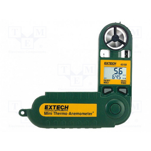 45158; Thermoanemometer; -18÷50°C; 10÷95%RH; Humid.measur.accuracy: ±4%; EXTECH