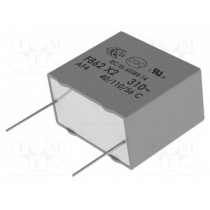 F862DU105K310ZV054; Capacitor: polypropylene; X2; 1uF; 22.5mm; 26x22x13mm; -40÷110°C; KEMET