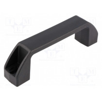 092001; Handle; Mat: polyamide; black; H: 40mm; L: 142mm; W: 26mm; FATH 092001; Handle; Mat: polyamide; black; H: 40mm; L: 142mm; W: 26mm; FATH