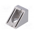 093WS30245N08; Angle bracket; for profiles; Width of the groove: 8mm; W: 30mm; FATH 093WS30245N08; Angle bracket; for profiles; Width of the groove: 8mm; W: 30mm; FATH