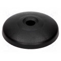 098A050K; Foot; Base dia: 49mm; polyamide; H: 18mm; Series: Pivot Feet; FATH