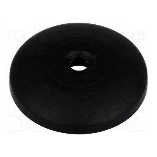 098A100K; Foot; Base dia: 99mm; polyamide; H: 18mm; Series: Pivot Feet; FATH