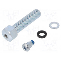 098AM16066M; Pin; M16; Plunger mat: steel; Plating: zinc; Thread len: 66mm; FATH