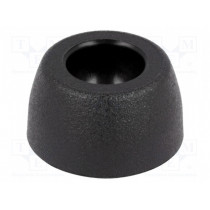 098M020K; Foot; Base dia: 19mm; polyamide; H: 10.4mm; Mount.hole diam: 10mm; FATH