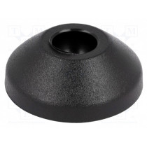 098M030K; Foot; Base dia: 29mm; polyamide; H: 10.4mm; Mount.hole diam: 10mm; FATH