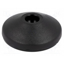 098M040KG; Foot; Base dia: 39mm; polyamide; H: 12.4mm; Mount.hole diam: 10mm; FATH