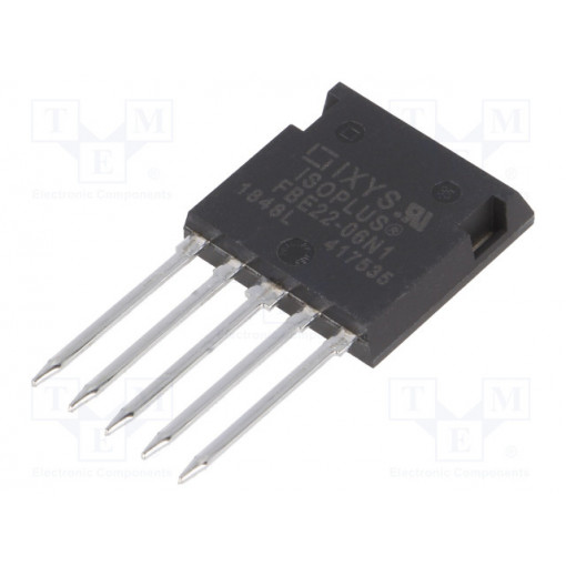 FBE22-06N1; Single-phase bridge rectifier; Urmax: 600V; If: 22A; Ifsm: 50A; IXYS