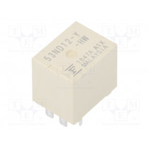 FBR53ND12Y-HW; Relay: electromagnetic; 1 Form U; Ucoil: 12VDC; 40A; Mounting: PCB; FUJITSU