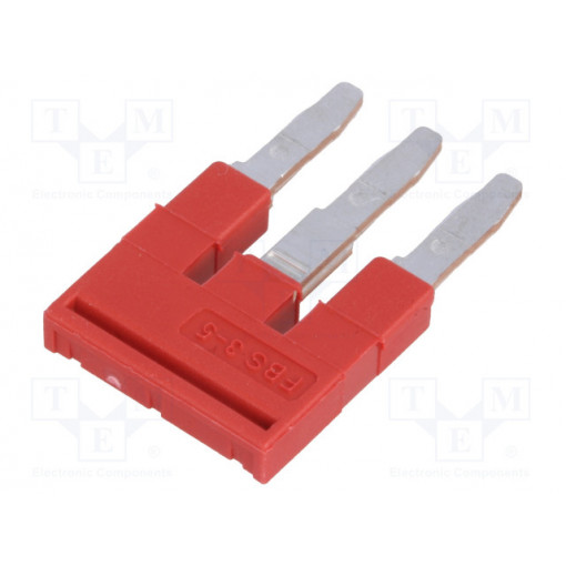 FBS 3-5 3030174; Comb bridge; ways: 3; Width: 5mm; PHOENIX CONTACT FBS 3-5 3030174; Comb bridge; ways: 3; Width: 5mm; PHOENIX CONTACT