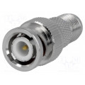 ; Adapter; BNC plug,F socket;  ; Adapter; BNC plug,F socket;