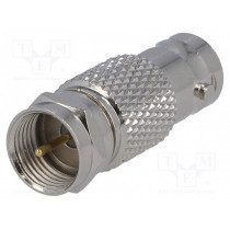 ; Adapter; BNC socket,F plug;  ; Adapter; BNC socket,F plug;