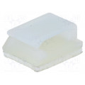 FC-1; Self-adhesive cable holder; polyamide; natural; UL94V-2; KSS WIRING FC-1; Self-adhesive cable holder; polyamide; natural; UL94V-2; KSS WIRING