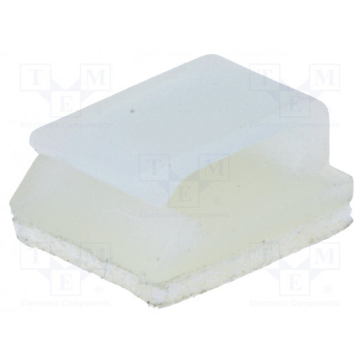 FC-1; Self-adhesive cable holder; polyamide; natural; UL94V-2; KSS WIRING