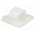 FC-1208; Self-adhesive cable holder; polyamide; natural; UL94V-2; KSS WIRING FC-1208; Self-adhesive cable holder; polyamide; natural; UL94V-2; KSS WIRING